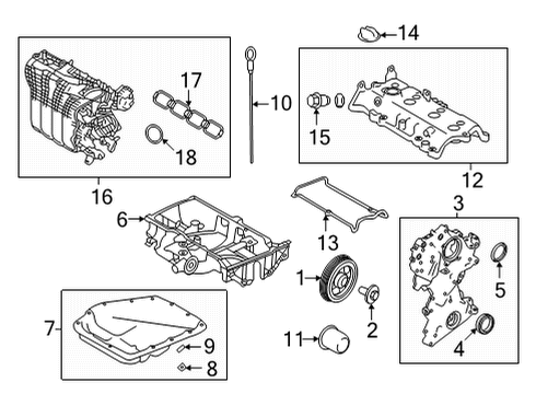 Nissan 16119-6RA0B CHAMBER ASSY THROTTLE