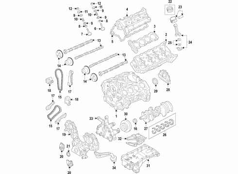 Nissan 13025-EZ31B SPROCKET-CAMSHAFT Intake