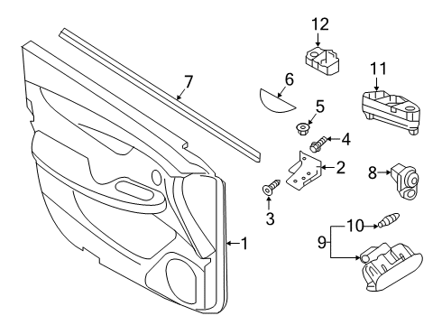 Nissan 31918-29X0D PARK/NEUTRAL POSITION SWITCH