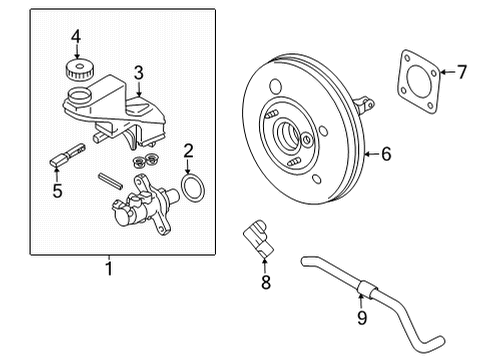 Nissan 14650-6RD0A PUMP ASSY-VACUUM