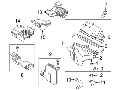 2022 Nissan Altima Filters Diagram 2