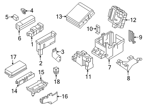 2021 Nissan Titan Electrical Components Diagram 6