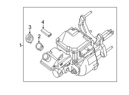 2021 Nissan Leaf Hydraulic System Diagram 1