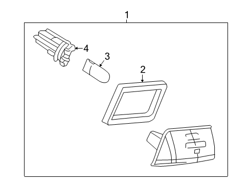 2021 Nissan Leaf Bulbs Diagram 3