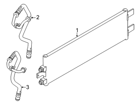 2020 Nissan Frontier Trans Oil Cooler Diagram