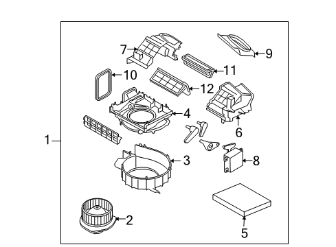 Filter Kit - Air, Air Conditioner Diagram for B7277-1CA1B