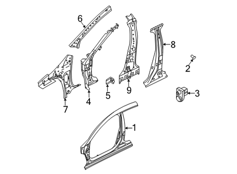 2021 Nissan Sentra Switches Diagram 1