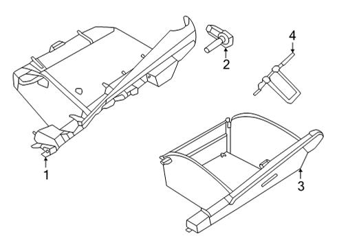 2021 Nissan Versa Glove Box Diagram