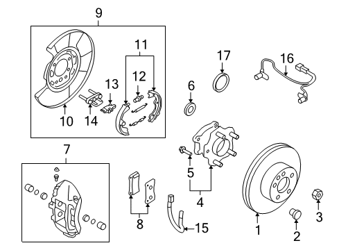 2020 Nissan GT-R Anti-Lock Brakes Diagram 3