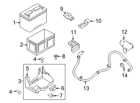 2021 Nissan Titan Battery Diagram