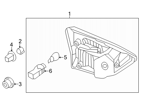 2020 Nissan Pathfinder Backup Lamps Diagram