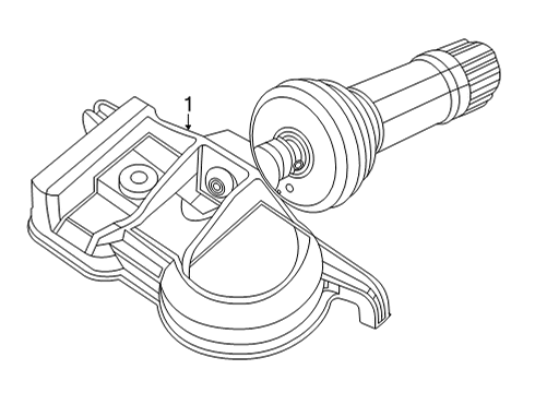 2021 Nissan Sentra Tire Pressure Monitoring Diagram