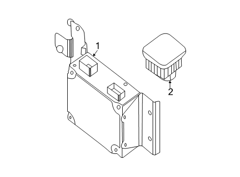 2020 Nissan NV Electrical Components Diagram 2