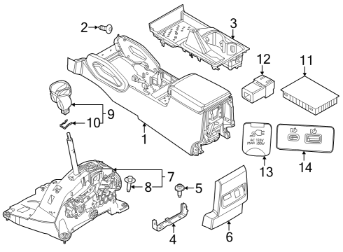 2022 Nissan Frontier Gear Shift Control - AT Diagram