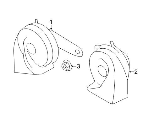 2021 Nissan Kicks Horn Diagram