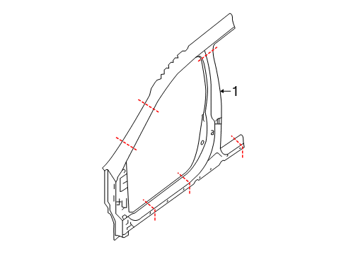 2020 Nissan Rogue Aperture Panel Diagram