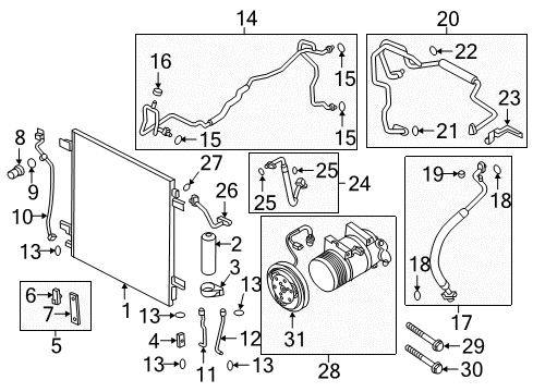 Cap-Charge Valve Diagram for 92499-6AU0B