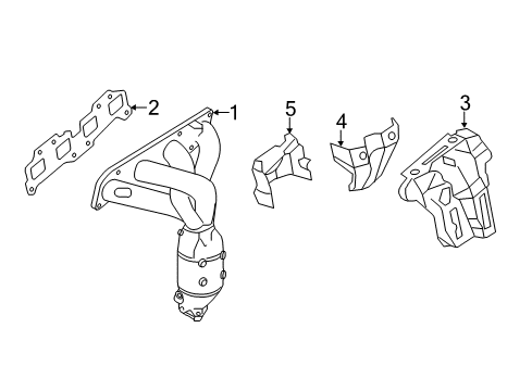 2020 Nissan Rogue Exhaust Manifold Diagram