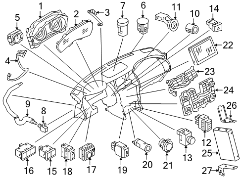 DRIVE UNIT ASSY-POWER BACK DOOR Diagram for 90560-1V81B