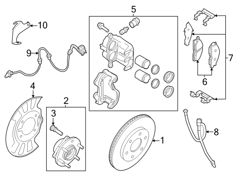 2022 Nissan Frontier Anti-Lock Brakes Diagram 2