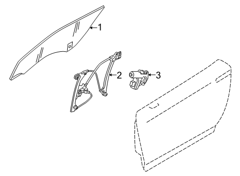 2020 Nissan GT-R Door Diagram 1