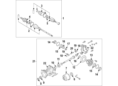 Coupling Assembly - Electric Diagram for 38761-4BF1A