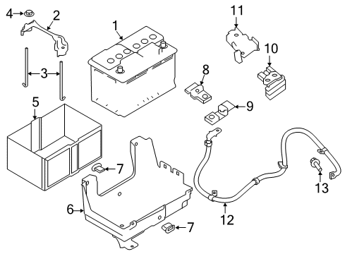 2021 Nissan Titan Battery Diagram