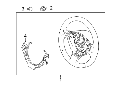 2020 Nissan GT-R Steering Column & Wheel, Steering Gear & Linkage Diagram 4