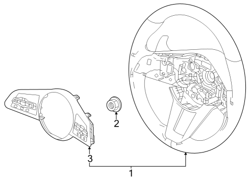 2023 Nissan Z Steering Column & Wheel, Steering Gear & Linkage Diagram 4