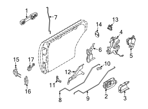 Check Link Assembly Diagram for 82431-AG000