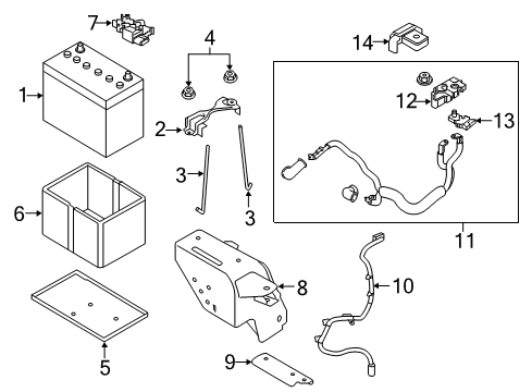 2022 Nissan Rogue Sport Battery Diagram