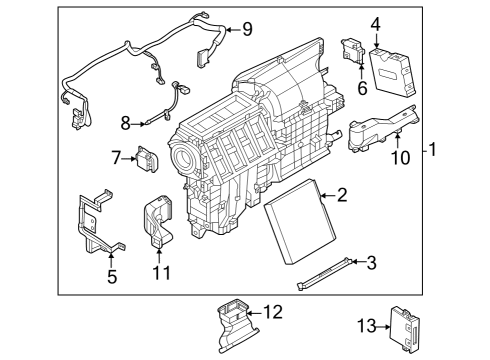 2023 Nissan ARIYA Automatic Temperature Controls Diagram 4