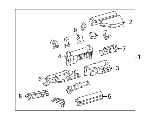 2021 Nissan Murano Fuse & Relay Diagram 1