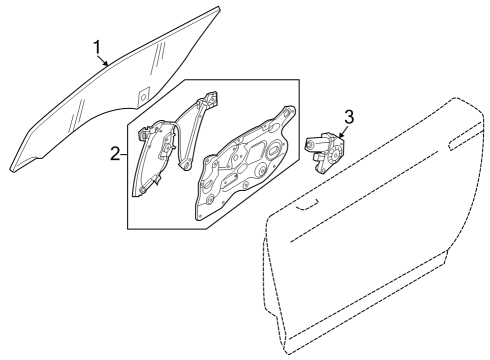 2023 Nissan Z Door - Liftgate Diagram 1