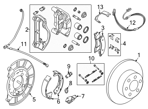 2021 Nissan NV 3500 Parking Brake Diagram