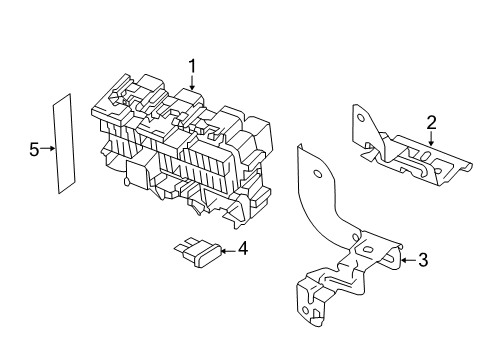 2020 Nissan Rogue Fuse & Relay Diagram 3