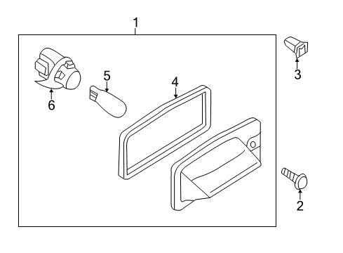 2020 Nissan NV Bulbs Diagram 2