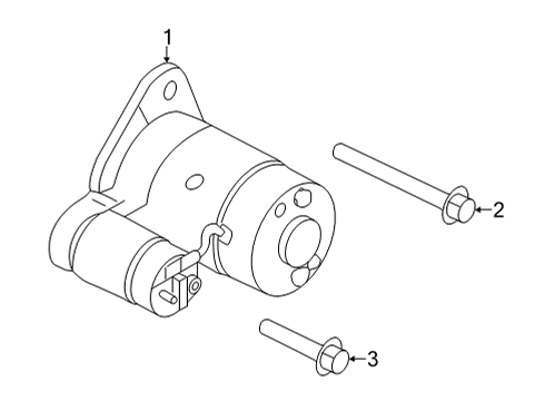 2021 Nissan Rogue Starter Diagram