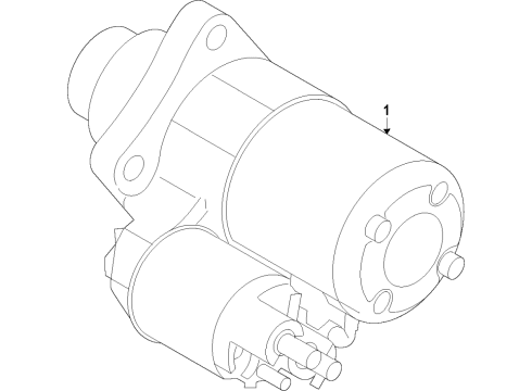 2021 Nissan Rogue Starter Diagram