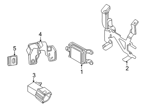 2021 Nissan Sentra Automatic Temperature Controls Diagram 1