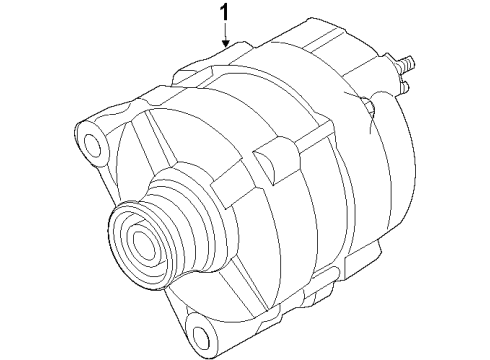 2020 Nissan NV Alternator Diagram 1