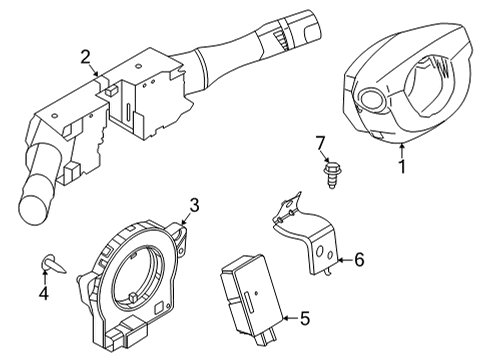 2022 Nissan Frontier Switches Diagram 2