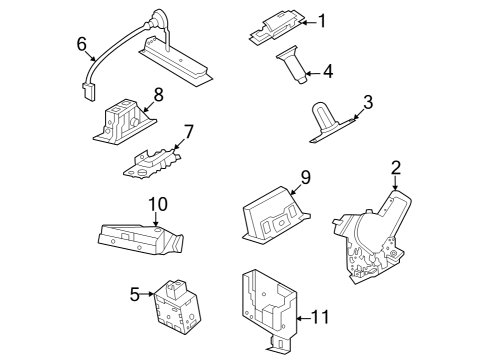 2023 Nissan ARIYA HANDLE-PULL,BACK DOOR Diagram for 90940-5MP0A