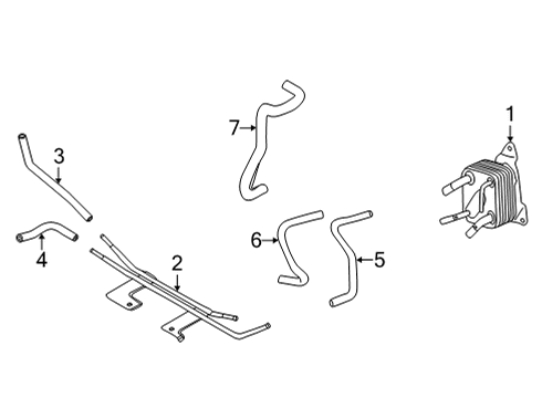 2021 Nissan Sentra Trans Oil Cooler Diagram