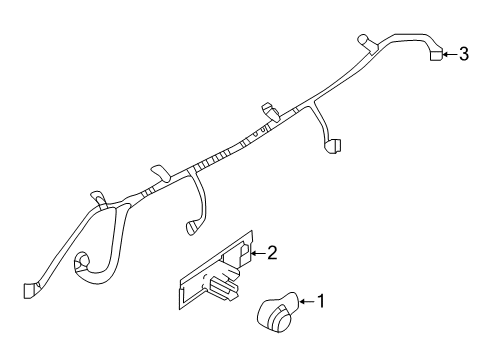 2022 Nissan Altima Parking Aid Diagram 4