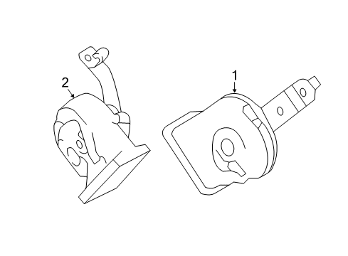 2021 Nissan Titan Horn Diagram