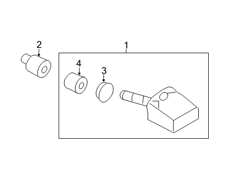 2020 Nissan Murano Tire Pressure Monitoring Diagram