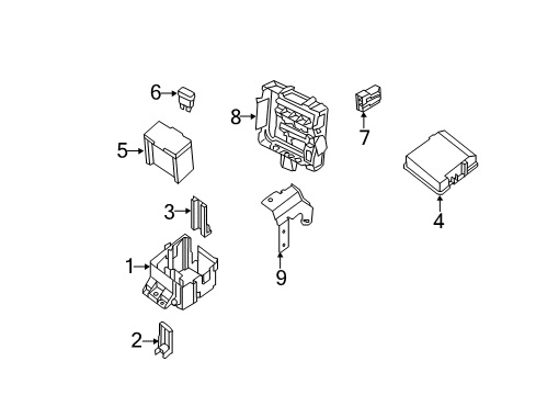 2020 Nissan NV Fuse & Relay Diagram