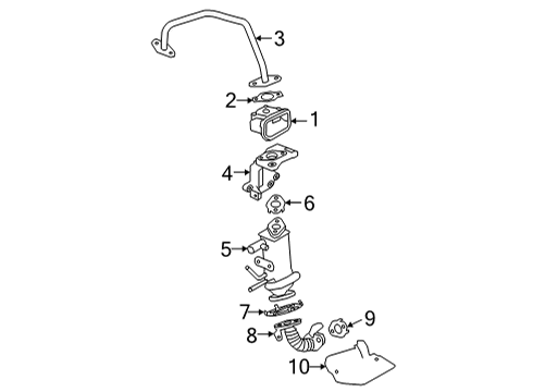 2021 Nissan Rogue EGR System Diagram