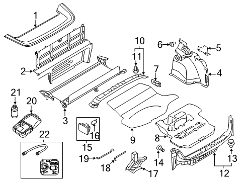 Bulb Diagram for 26296-9B90D